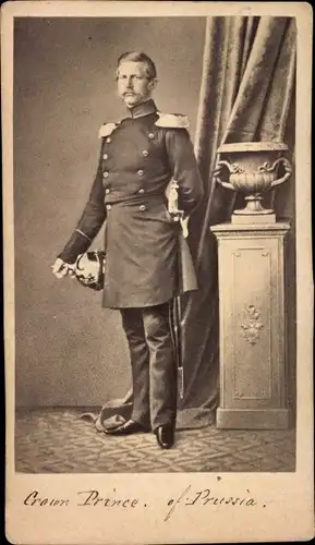 CdV Kronprinz von Preußen, späterer Kaiser Friedrich III.
