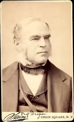 CdV Professor John William Draper, Historiker, Portrait