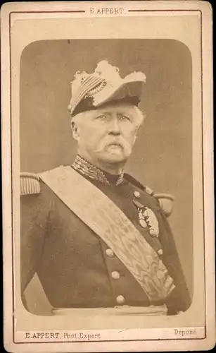 CdV Patrice de Mac-Mahon, Marschall, 2. Präsident der Dritten Republik, Portrait