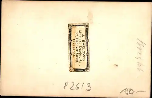 CdV Britischer Politiker John Bright, Portrait