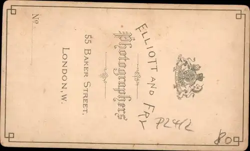 CdV Geistlicher, Portrait