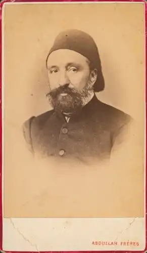 CdV Merhat Pascha, Portrait