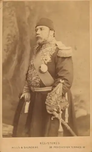 CdV Osmanischer Khedive Ismael Pascha von Ägypten, Portrait