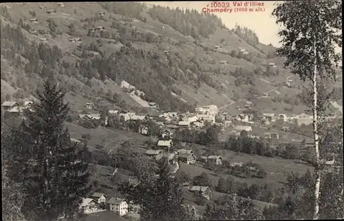 Ak Champéry Kanton Wallis, Val d'Illiez