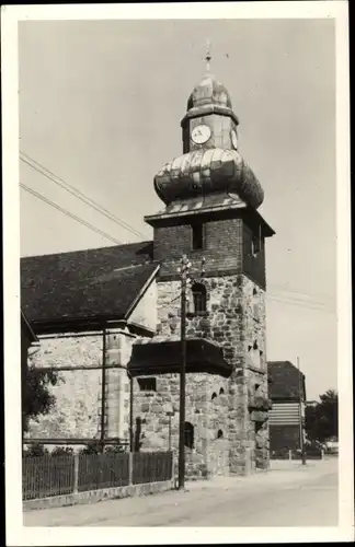 Ak Frauenwald am Rennsteig Ilmenau in Thüringen, Kirche