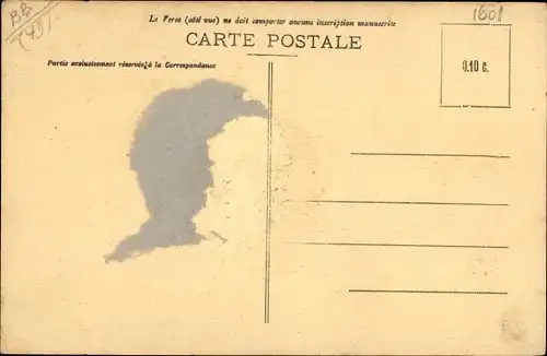 Ak Le Champ Maine et Loire, Vue d'ensemble du Chateau du Pineau