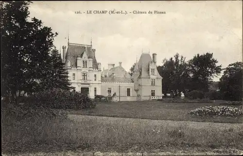 Ak Le Champ Maine et Loire, Chateau du Pineau