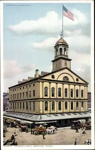 Ak Boston Massachusetts USA, Faneuil Hall