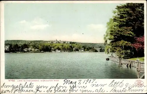 Ak Worcester Massachusetts USA, Lake Quinsigamond