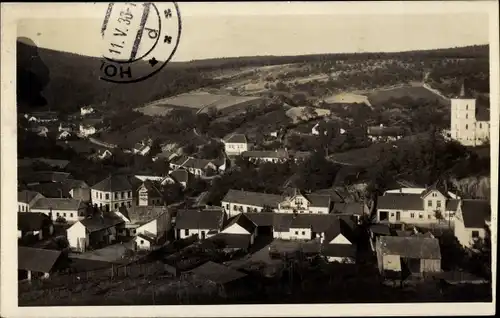 Ak Lelekovice Lelekowitz Südmähren, Gesamtansicht