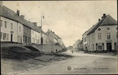 Ak Cerfontaine Wallonien Namur, Rue de Senzeilles