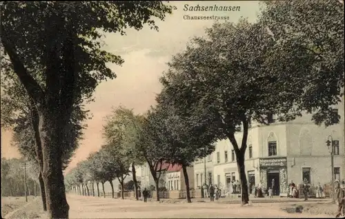 Ak Sachsenhausen Oranienburg im Kreis Oberhavel, Chausseestraße