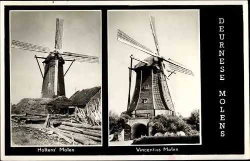 Ak Deurne Nordbrabant, Holtens Mühle, Vincenlius-Mühle