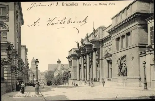 Ak Brüssel Brüssel, Zentrum für Schöne Künste