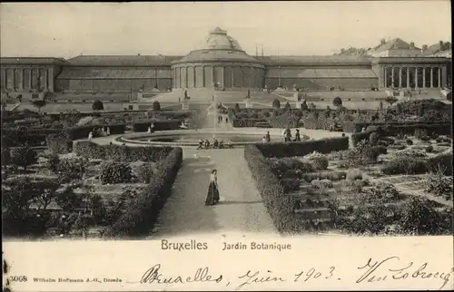 Ak Brüssel Brüssel, Botanischer Garten