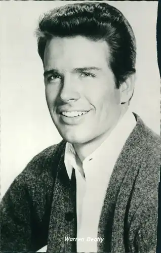 Ak Schauspieler Warren Beatty, Portrait