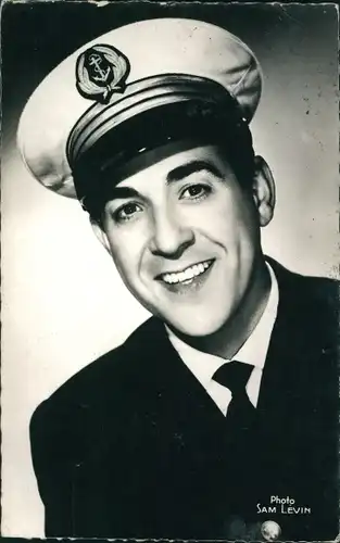 Ak Schauspieler Luis Mariano, Portrait, Uniform