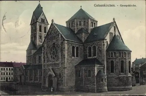 Ak Gelsenkirchen im Ruhrgebiet, Georgskirche