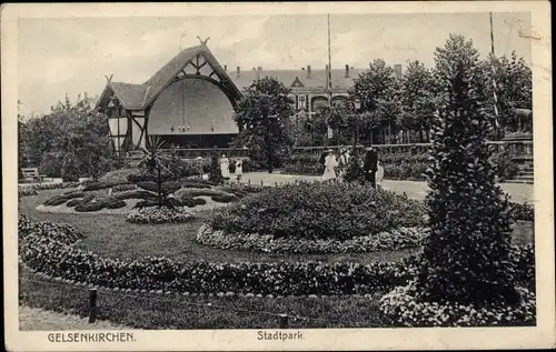 Ak Gelsenkirchen im Ruhrgebiet, Stadtpark