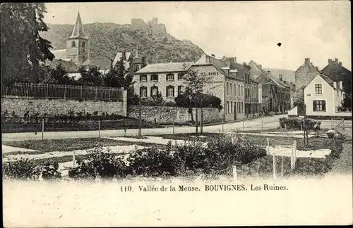 Ak Bouvignes sur Meuse Wallonien Namur, Les Ruines