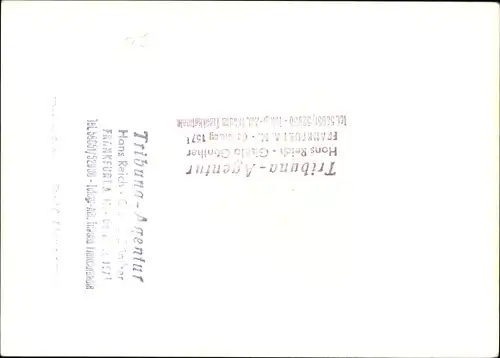 Ak Akrobaten in Pose, Auftritt