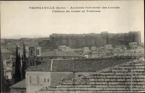 Ak Tripolis Tripolis Libanon, Schloss des Grafen von Toulouse