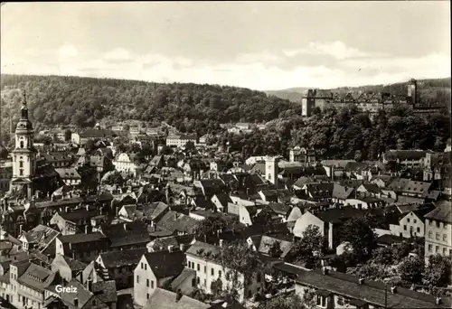Ak Greiz im Vogtland, Panorama