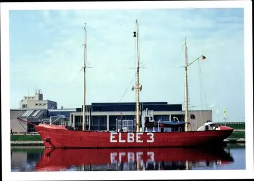 Ak Feuerschiff im Freilichthafen des Deutschen Schifffahrtsmuseum