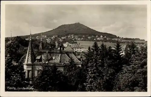 Ak Görlitz in der Lausitz, Landeskrone