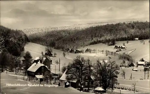 Ak Rehefeld Zaunhaus Altenberg im Erzgebirge, Totalansicht