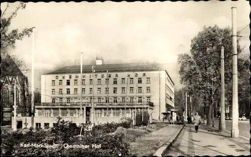 Ak Karl Marx Stadt Chemnitz in Sachsen, Chemnitzer Hof