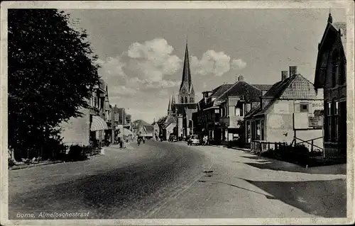 Ak Borne Overijssel Niederlande, Almeloschestraat
