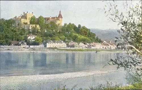 Ak Ottensheim an der Donau Oberösterreich, Schloss Ottensheim