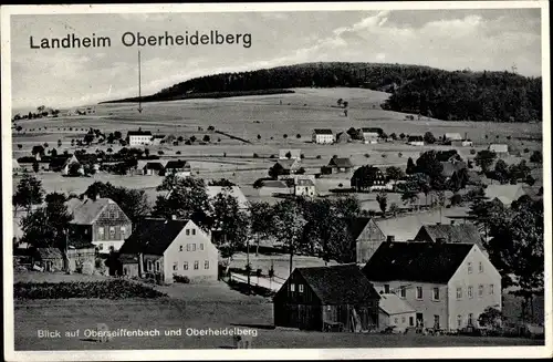 Ak Oberseiffenbach Seiffen Erzgebirge, Oberheidelberg, Landheim Höh. Schule f. Frauenberufe Leipzig