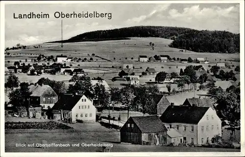 Ak Oberseiffenbach Seiffen Erzgebirge, Oberheidelberg, Landheim Höhere Schule Frauenberufe Leipzig