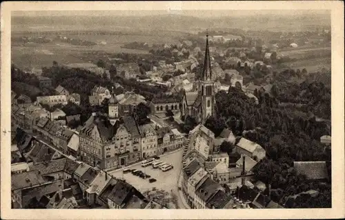 Ak Geringswalde Sachsen, Fliegeraufnahme