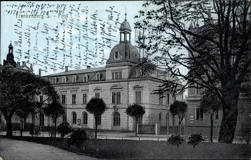 Ak Frankenberg in Sachsen, Post