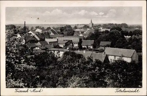 Ak Friesack in der Mark, Gesamtansicht