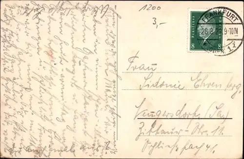 Ak Frankfurt an der Oder, Oderbrücke