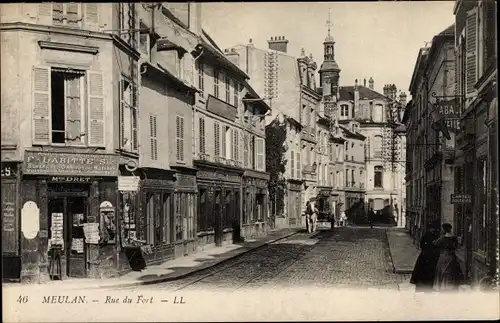 Ak Meulan en Yvelines, Rue du Fort