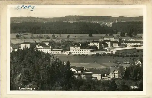 5 Glas Negative Landsberg am Lech Oberbayern, Muttersturm, Tor, Gesamtansicht