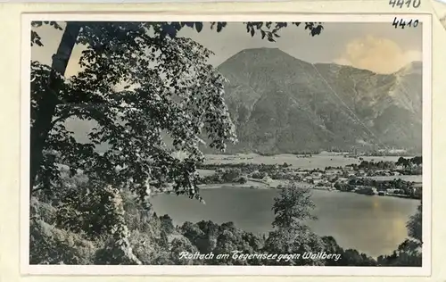 6 Glas Negative Rottach Egern in Oberbayern, Tegernsee, diverse Ansichten, Bildtelegramm