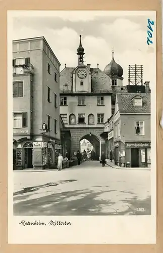 6 Glas Negative Rosenheim Oberbayern, Gesamtansicht, diverse Ansichten, Tor