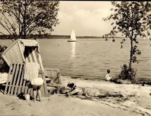 10 Fotos Klink an der Müritz Mecklenburg, FDBG Urlaubssiedlung Völkerfreundschaft, im passenden Heft