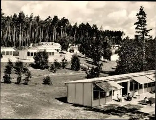 10 Fotos Klink an der Müritz Mecklenburg, FDBG Urlaubssiedlung Völkerfreundschaft, im passenden Heft