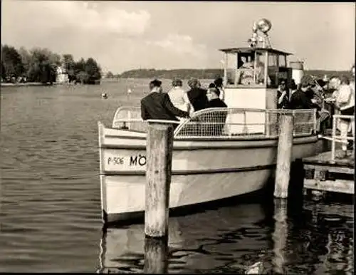 10 Fotos Klink an der Müritz Mecklenburg, FDBG Urlaubssiedlung Völkerfreundschaft, im passenden Heft