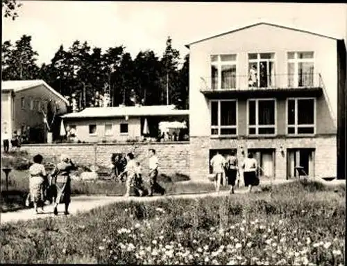 10 Fotos Klink an der Müritz Mecklenburg, FDBG Urlaubssiedlung Völkerfreundschaft, im passenden Heft