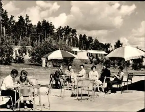 10 Fotos Klink an der Müritz Mecklenburg, FDBG Urlaubssiedlung Völkerfreundschaft, im passenden Heft