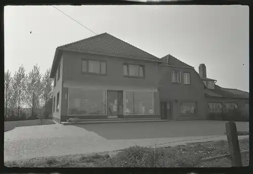 5 Zelluloid Negative Wechold Hilgermissen in Niedersachsen, Schule, Geschäft, Brücke