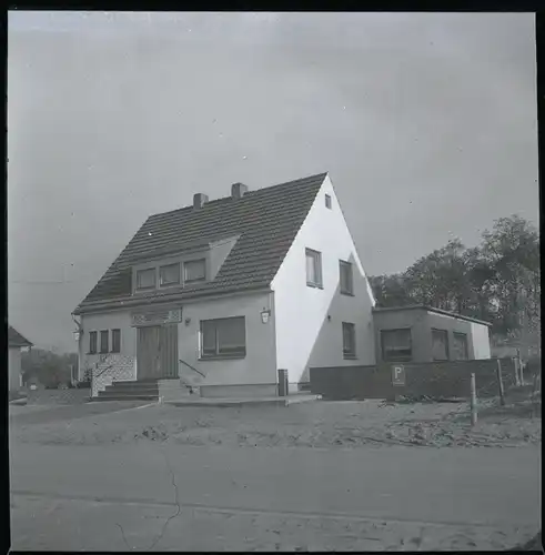 9 Zelluloid Negative Dauelsen Verden an der Aller, Glashaus, Wirtschaft innen, Wirtschaft außen